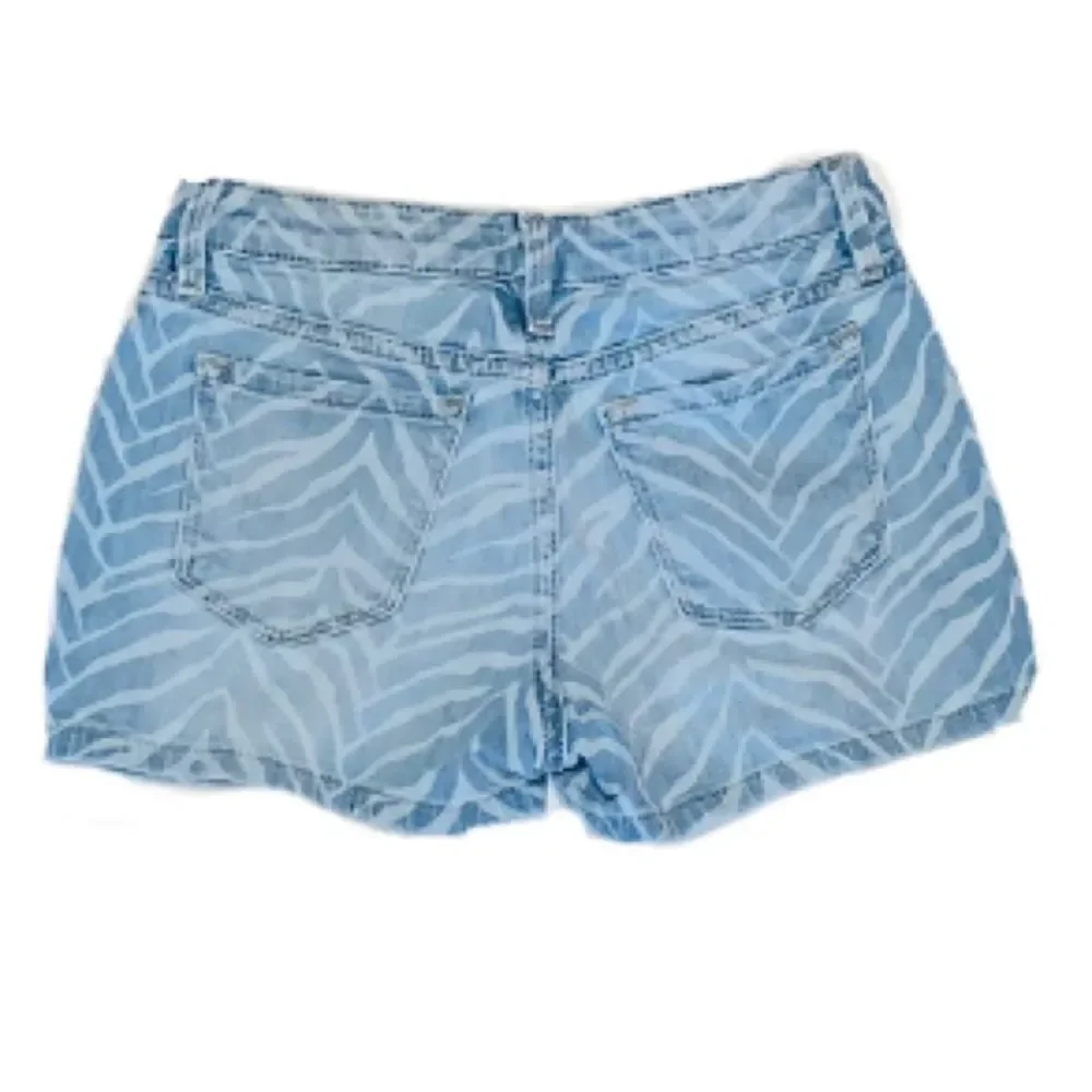 Girls Gap Kids Denim Jean Shorts Pockets Light Wash Size 10